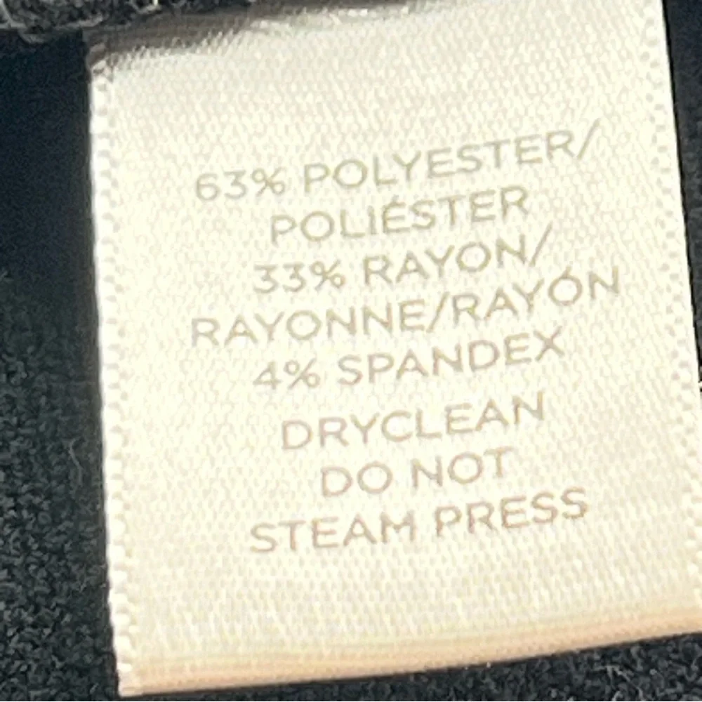 LOFT Black Sleeveless  Sheath Mini Dress-Size 6P - Picture 8 of 8